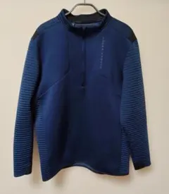 UNDER ARMOURアンダーアーマー　ネイビー　ハーフジップセーター　XXL