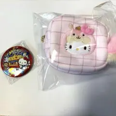 ハローキティポーチand缶バッジ