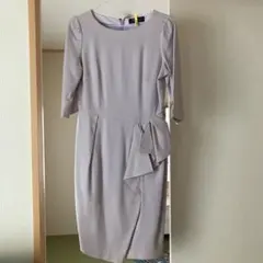 ジャスグリッティー　ワンピース　ビジュー　七分丈袖