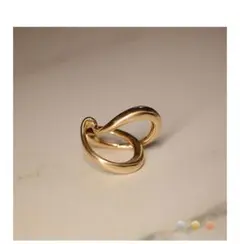 qparis ゴールド イヤーカフ