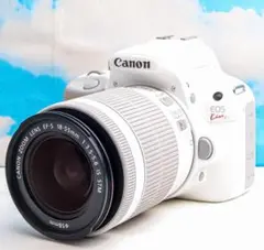 美品 Canon EOS Kiss X7⭐️ショット数1381❣️ホワイト バッグ付き❤️Canon EOS kiss X7❤️超望遠レンズセット❤️ホワイト