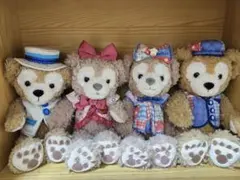 新品Disney Duffy & ShellieMay ぬいぐるみ4体セットss - メルカリ