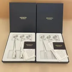 MIKIMOTO デザートフォーク 5本セット カトラリー シルバーカラー
