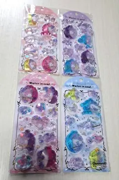 【正規品】ウォーターインシール　サンリオ　キティ　マイメロ　クロミ　シナモロール