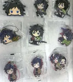 冨岡義勇 まとめ売り ラバーマスコット ラバマス 滅！ 胡蝶しのぶストラップ