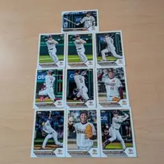 Topps 東北楽天ゴールデンイーグルス ベースボールカード 10枚セット
