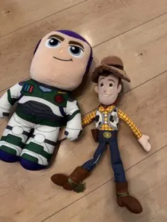 バズ・ライトイヤーとウッディ ぬいぐるみセット
