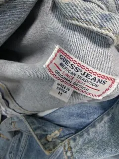 GUESS JEANS デニムジャケット ライトブルー Mサイズ