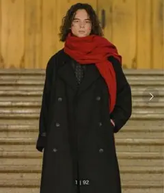 Casper John ウールメルトンオーバーコート 24AW Sサイズ
