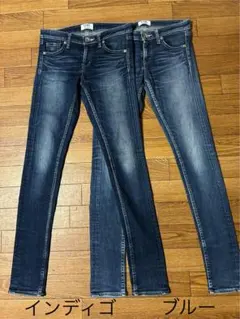 GYDA スキニーデニム 2色セット
