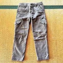 GAPコーデュロイ カーゴパンツ グレー