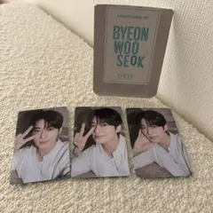 BYEON WOO SEOK D'ICON トレカ 3枚セット
