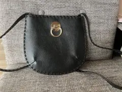 ハシバミ Hashikami レザーショルダーバッグ