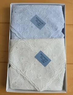 WEDGWOOD ハンカチ レース　2枚