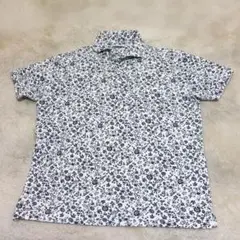 IKKA LOUNGE 花柄ポロシャツ XL