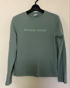 ZARA グリーン 長袖カットソー 13-14歳用