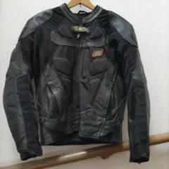 シンzy様専用　HYOD ヒョウド バイクジャケット ブラック レザー メッシュ