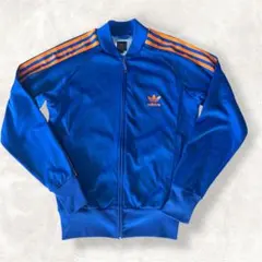 adidas ATP復刻 トラックジャケット 万国旗タグ Y2Kブルー×オレンジ