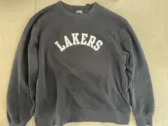 レイカーズ　nba　スウェット　Lサイズ　BIGCOTTON