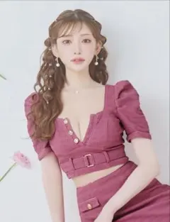 【ROBE de FLEURS】セットアップドレス