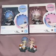 リゼロ フィギュアーツmini レム ラム ガシャ レム&ラムアソート5 箱無し