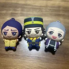 ゴールデンカムイ　ちびぐるみラバーマスコットキーホルダー