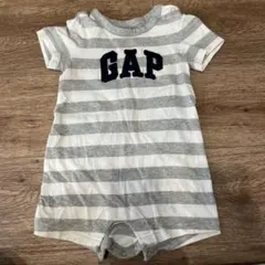 GAP ストライプロンパース 6-12ヶ月