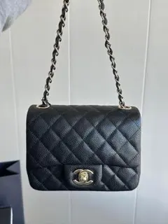 キルティング ショルダーバッグ reザー调 チェーンバッグ 2way