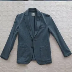 ナノ・ユニバース　ジャージージャケット グレー