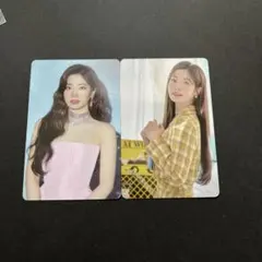 TWICE ダヒョンON & OFF トレカ 2枚セット