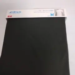 UNIQLO AIRism クルーネックTシャツ M ブラック新品1枚