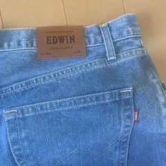 EDWIN製の日本製デニム、モデルNo. 404、W36サイズ。