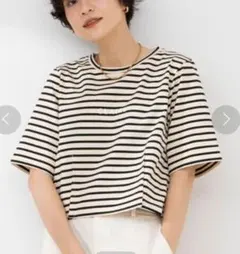 ノーリーズ 美品 ボーダートップスのサムネイル