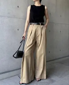 TIMELESS WOMEN ワイドパンツ チノパン S 新品タグなし - メルカリ