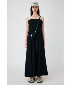 マウジー moussy BELTED FLARE CAMI ドレス