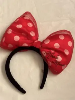 ミニー・マウス リボンつき　カチューシャ
