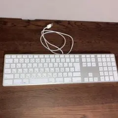Apple純正 USB有線キーボード A1243 JIS テンキー付