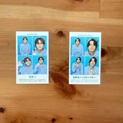 TVガイド　開運証明写真　King&Prince 2枚セット