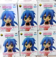 ☆6点コンプ！一番くじ　らき☆すた　らっきーぐらんぷり　H賞　きゅんキャラ☆