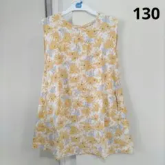 ユニクロ ポール＆ジョー ワンピース イエロー 130cm