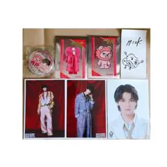 M!LK 缶バッジ トレカ のぞいてみるく？展 Yes!東京 佐野勇斗 生写真