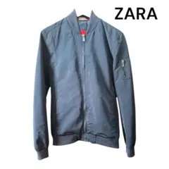 【限定価格】 ZARA MAN ネイビー MA-1フライトジャケット S