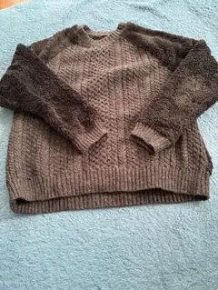 NIKO AND... グレー ニットセーター