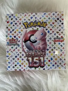 ポケモンカード151 未開封ボックス シュリンク付