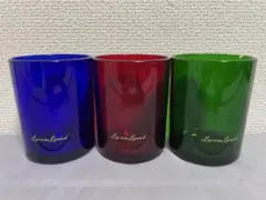 グラスセット（青・赤・緑）
