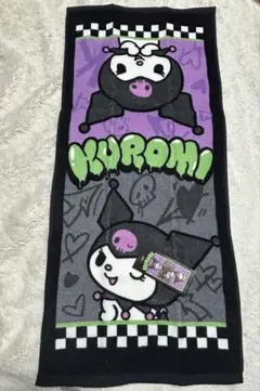 サンリオ クロミ フェイスタオル