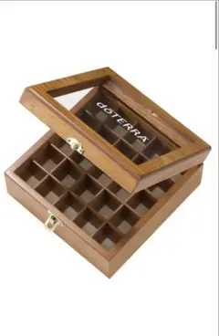 新品／未使用: dōTERRA エッセンシャルオイル用 木製収納ボックスのサムネイル