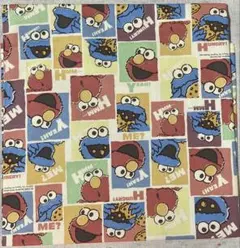 オックス生地 セサミストリート クッキーモンスター 105×70