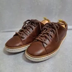[美品 ]Clarks クラークス レザー レースアップシューズ 25cm