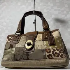 Vintage COACH Y2K Patchwork Animal Tote - メルカリ